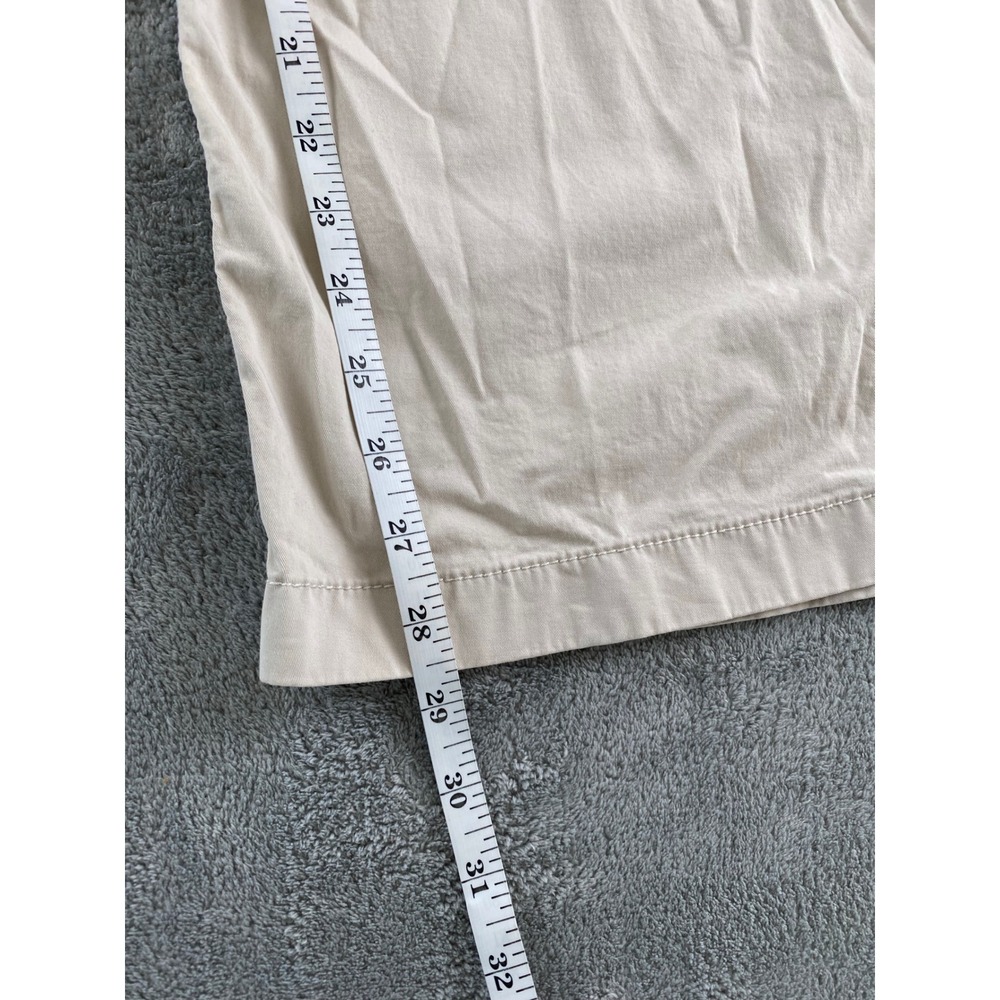Hollister Low-Rise Super Baggy Pants Khaki Tan Wide Leg Women Medium Regular - Picture 12 of 16